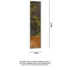 Neoclassical Chinese Folding Screen Walnut Wood Divider