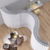 Kraft Paper Telescopic Folding Screen Divider
