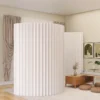 Kraft Paper Telescopic Folding Screen Divider