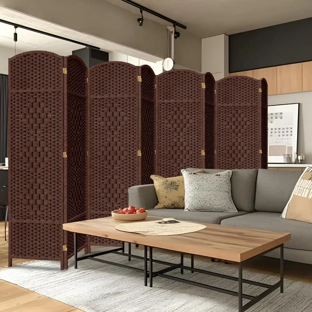 8 Panel Folding Privacy Screen Room Divider - Image 3