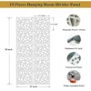 Chinese Wood Hanging Room Divider Panels
