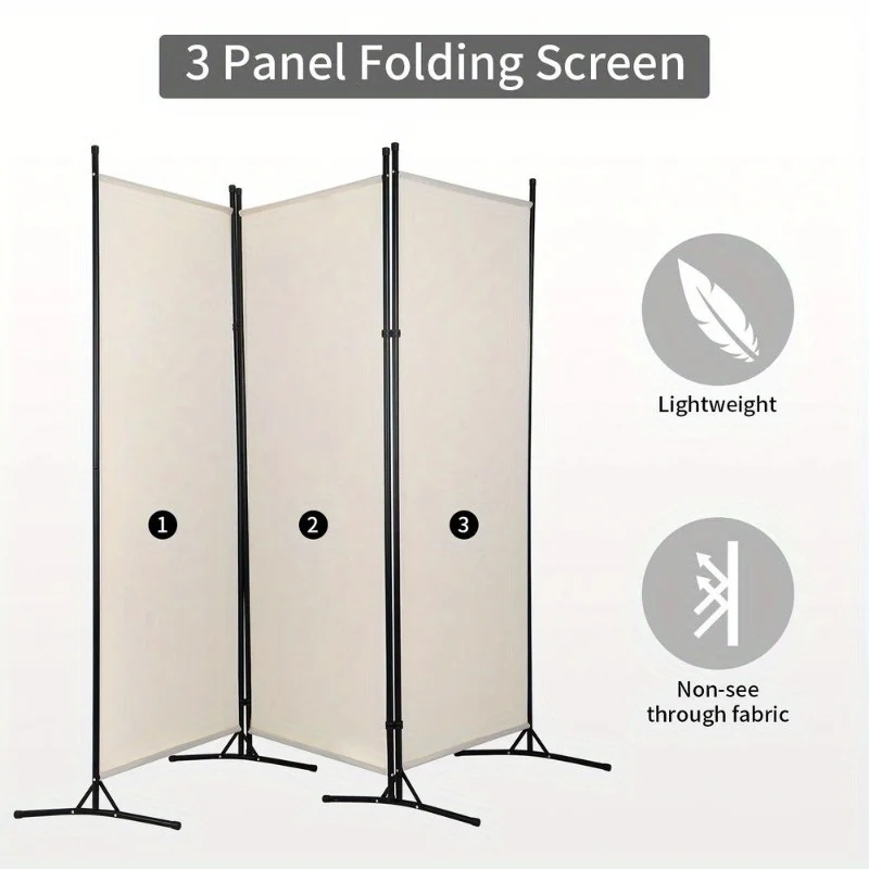 Chinese Folding Screen Room Divider Panel - Image 2