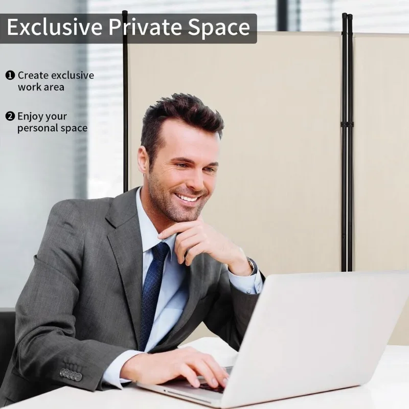 Chinese Folding Screen Room Divider Panel - Image 4