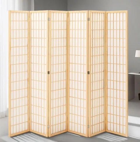 Chinese Wood Carved Privacy Screen Room Divider