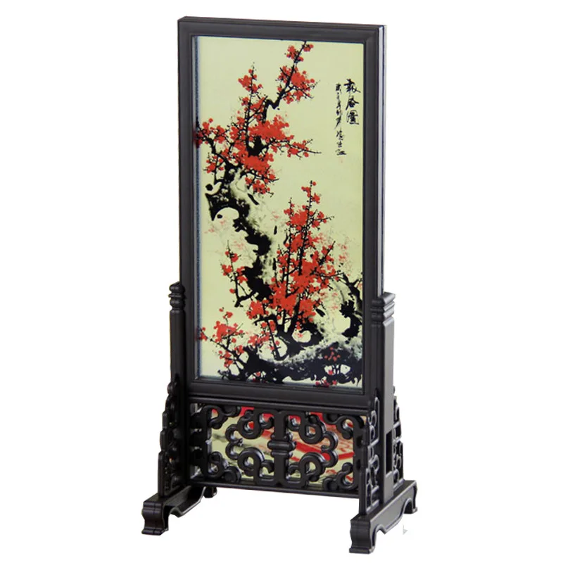 Chinese Landscape Table Screen Desk Decoration Handicraft - Image 5