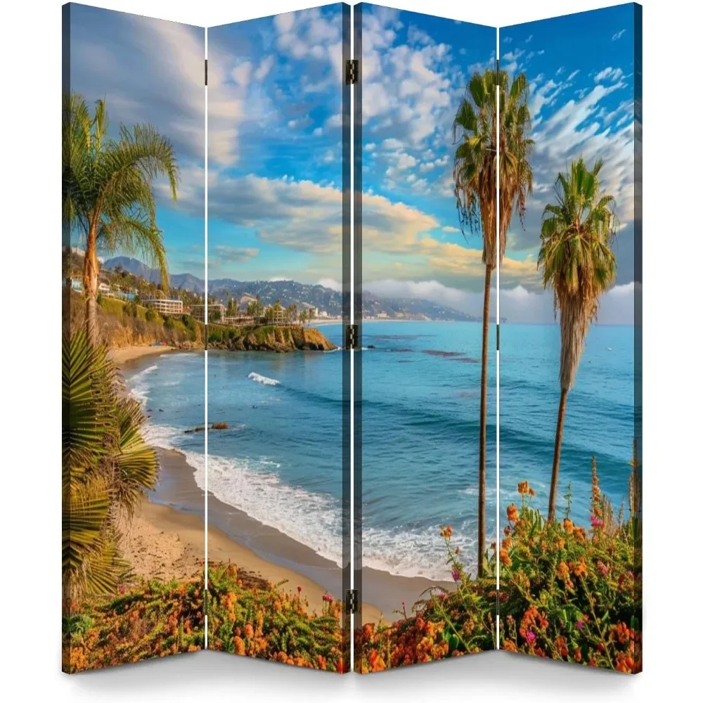 Chinese Screen Canvas Room Divider Pacific