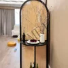 Chinese Retro Pine Wood Screen Divider