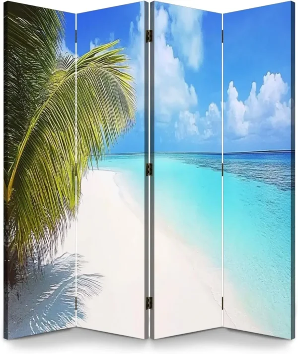 Chinese Screen Canvas Room Divider Pacific
