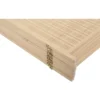Natural Wood Bamboo Weave Room Divider Screen