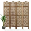 Chinese Wood Carved Privacy Screen Room Divider