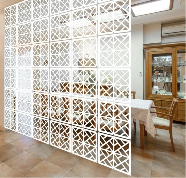 Chinese Wood Hanging Room Divider Panels